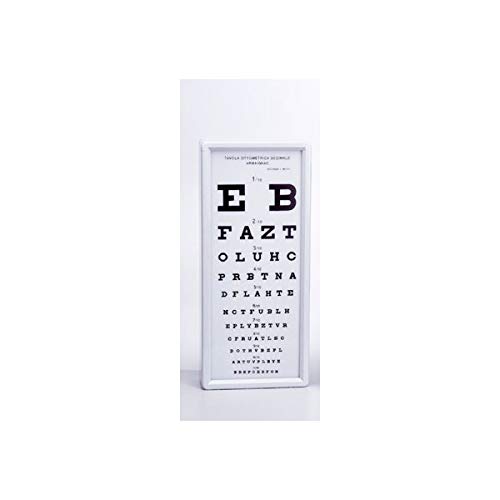 DIMED-3 m tipo decimal mixta ottometriche no Tabla luminosa con marco de aluminio