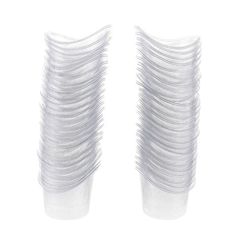 100 pcs Copa Desechable para Lavado de Ojos de Plástico de 5ml Belleza cuidado