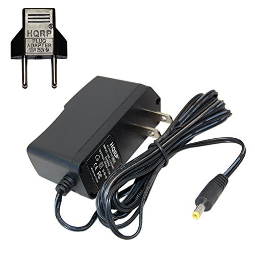 HQRP Adaptador de CA para Omron M2, M3, M3 W/HEM-7202-E (V), M6 Comfort/HEM-7223-E, M6 W/HEM-7213-E, M10-IT/HEM-7080IT-E Control de la tensión Arterial