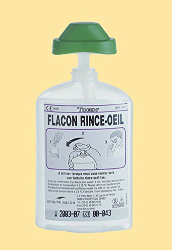 Frasco lavaojos portátil