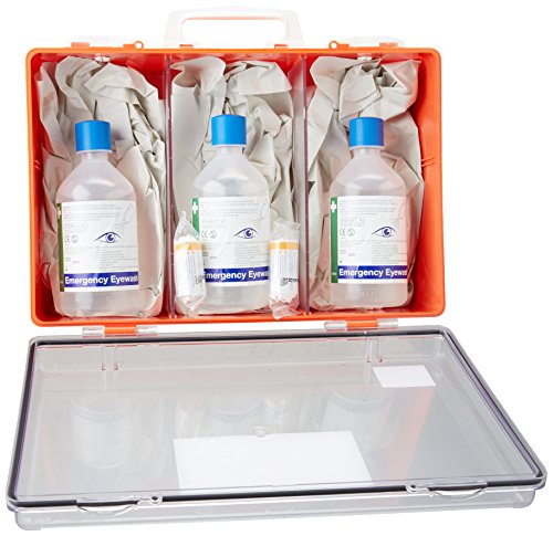 Safety First Aid E432 armario de lavado, 500 ml, juego de 3